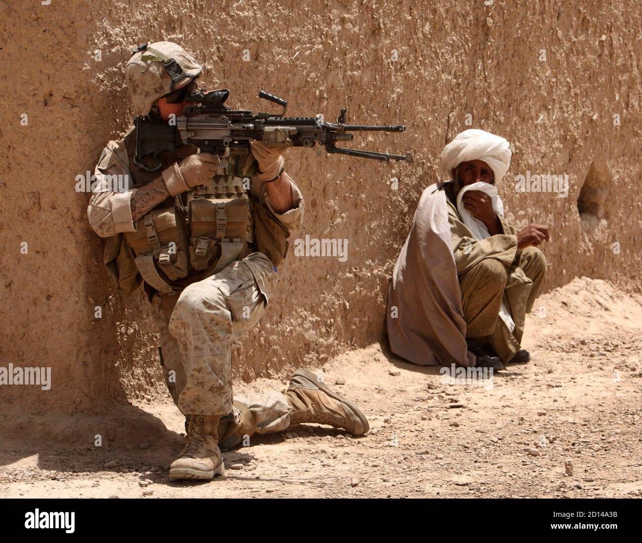 U s marine patrol afghanistan hi-res stock photography and images - Alamy