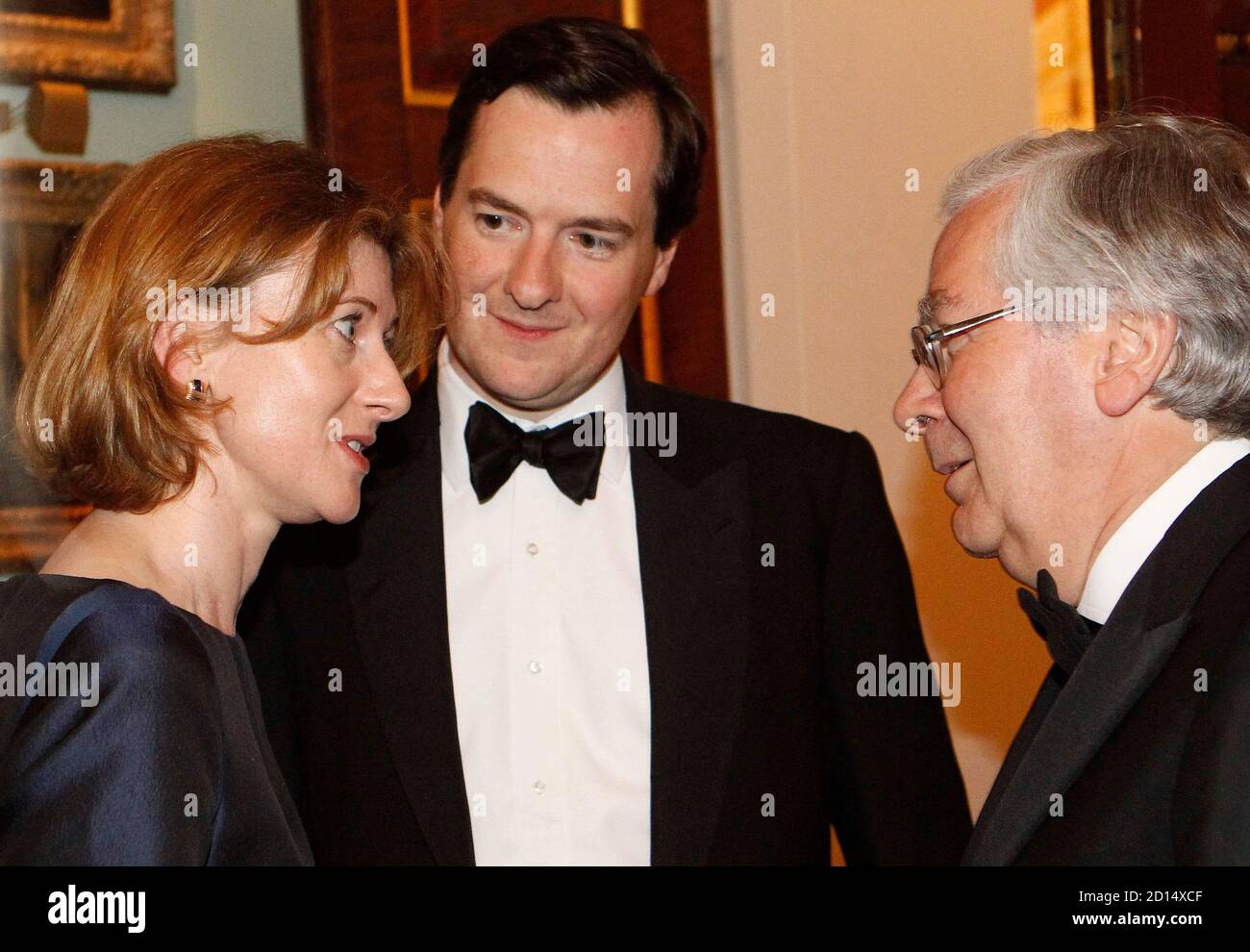 Chancellor George Osborne And His Wife Frances Osborne Hi Res Stock Photography And Images Alamy