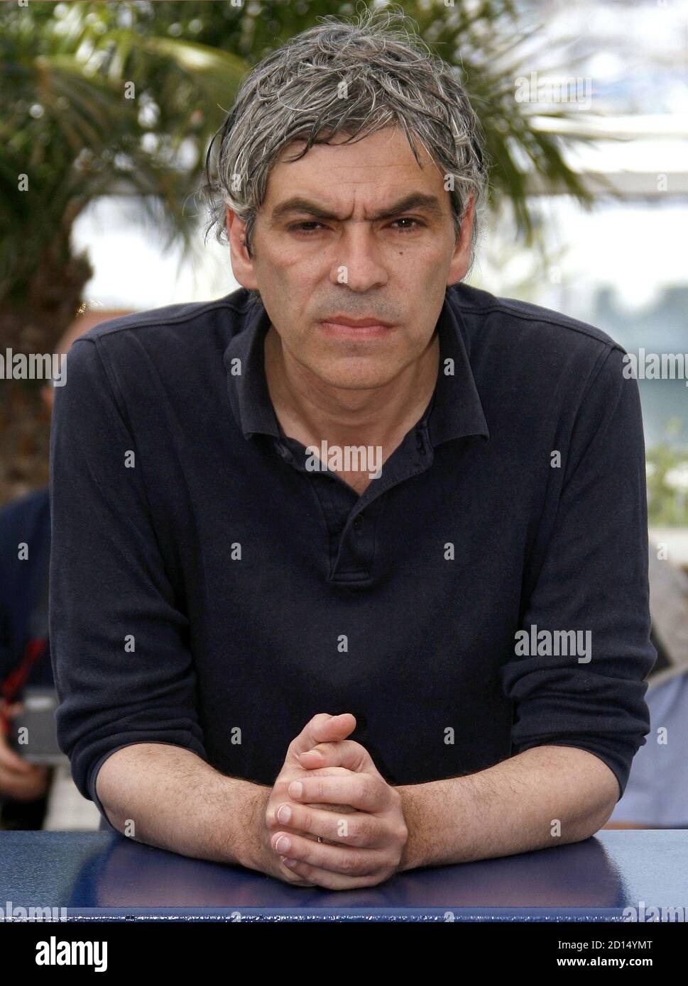 Portuguese Director Pedro Costa Poses During A Photocall For His In Competition Film Juventude Em Marcha At The 59th Cannes Film Festival May 26 2006 Stock Photo Alamy