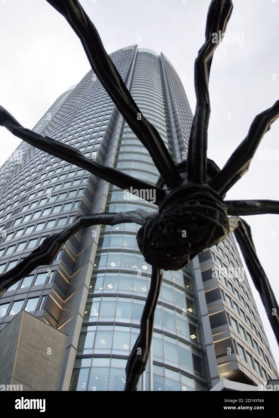 Roppongi Hills Business And The Apartment Complex Which Houses The Star Japanese Fund Manager Yoshiaki Murakami S Office Towers Over A Spider Sculpture In Tokyo June 5 06 Murakami Was Arrested On June
