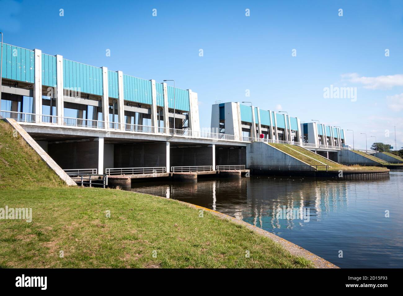 Sluiceworks Lauwers sea works hi-res stock photography and images - Alamy