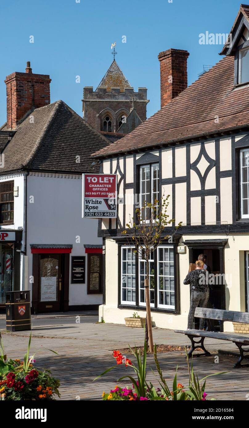 Royal wootton bassett and high street hires stock photography and