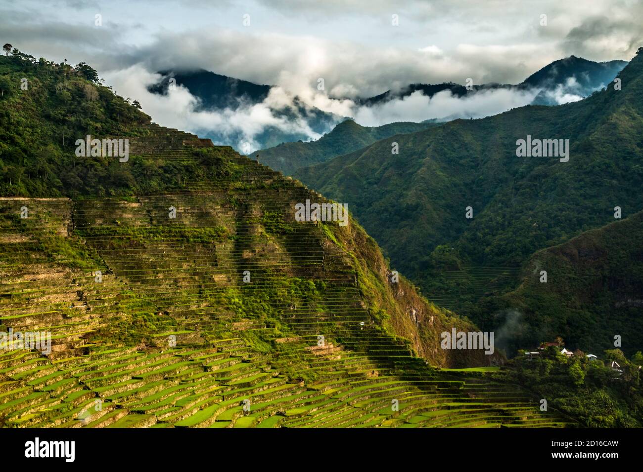 Landscape mountain benguet province philippines hi-res stock ...