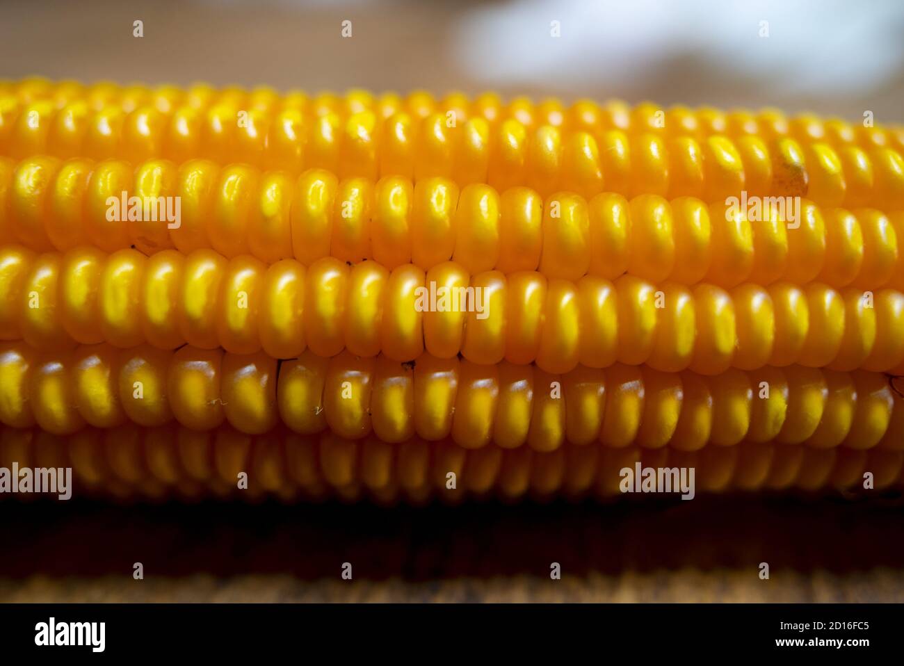 organic food: detail of corn on the cob Stock Photo - Alamy