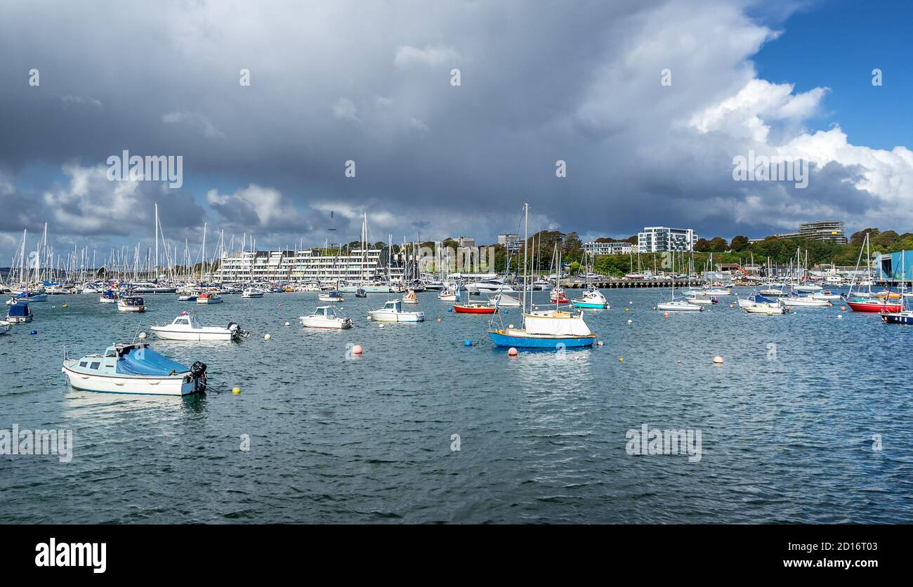 Stonehouse Pool in Plymouth Stock Photo