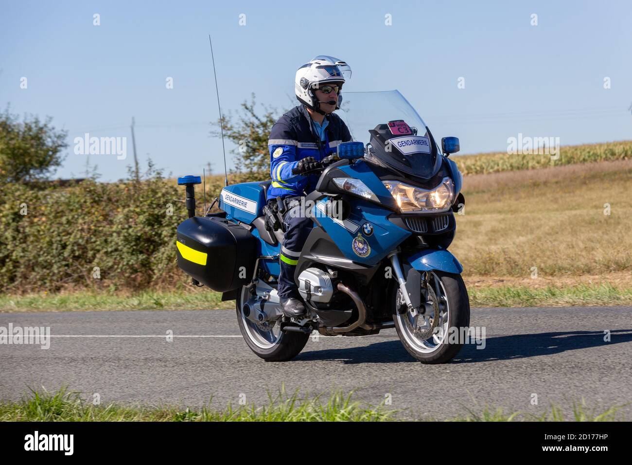 Escort bikes hi-res stock photography and images - Alamy