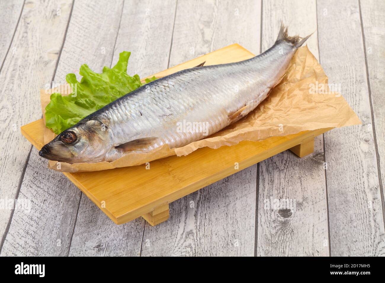 Salted herring fish ready for eat Stock Photo Alamy