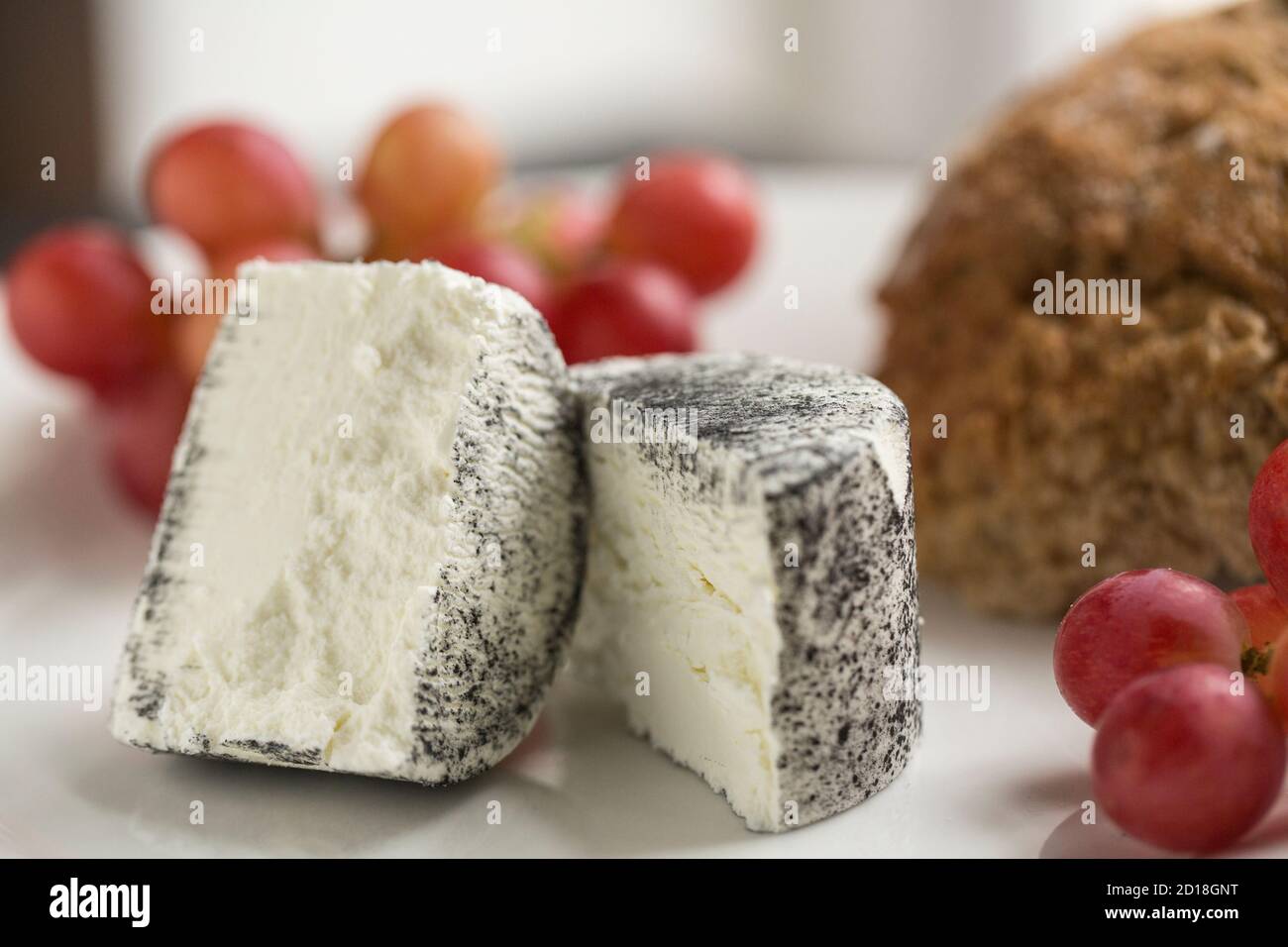 An example of the hand made pasteurised goats milk cheese Moody’s