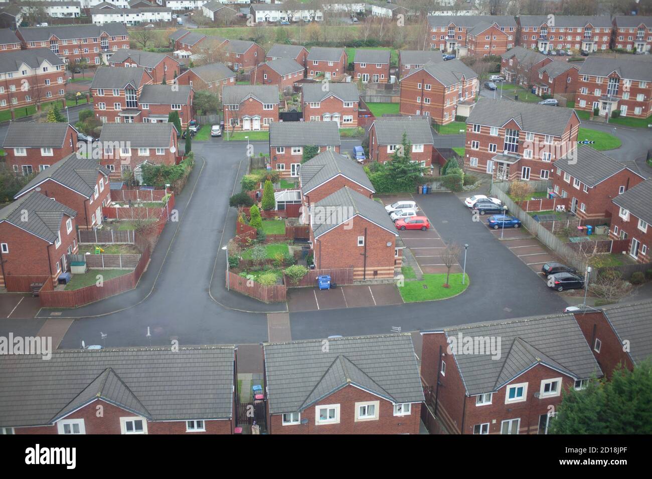 Wimpy houses in salford hires stock photography and images Alamy