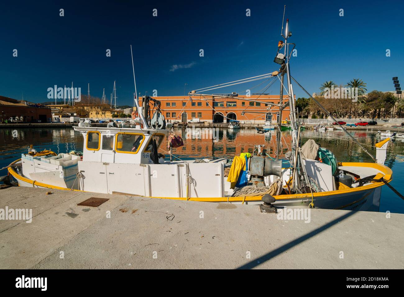 lonja de pescadores, Moll de la Riba, Palma, mallorca, islas baleares, españa, europa Stock Photo