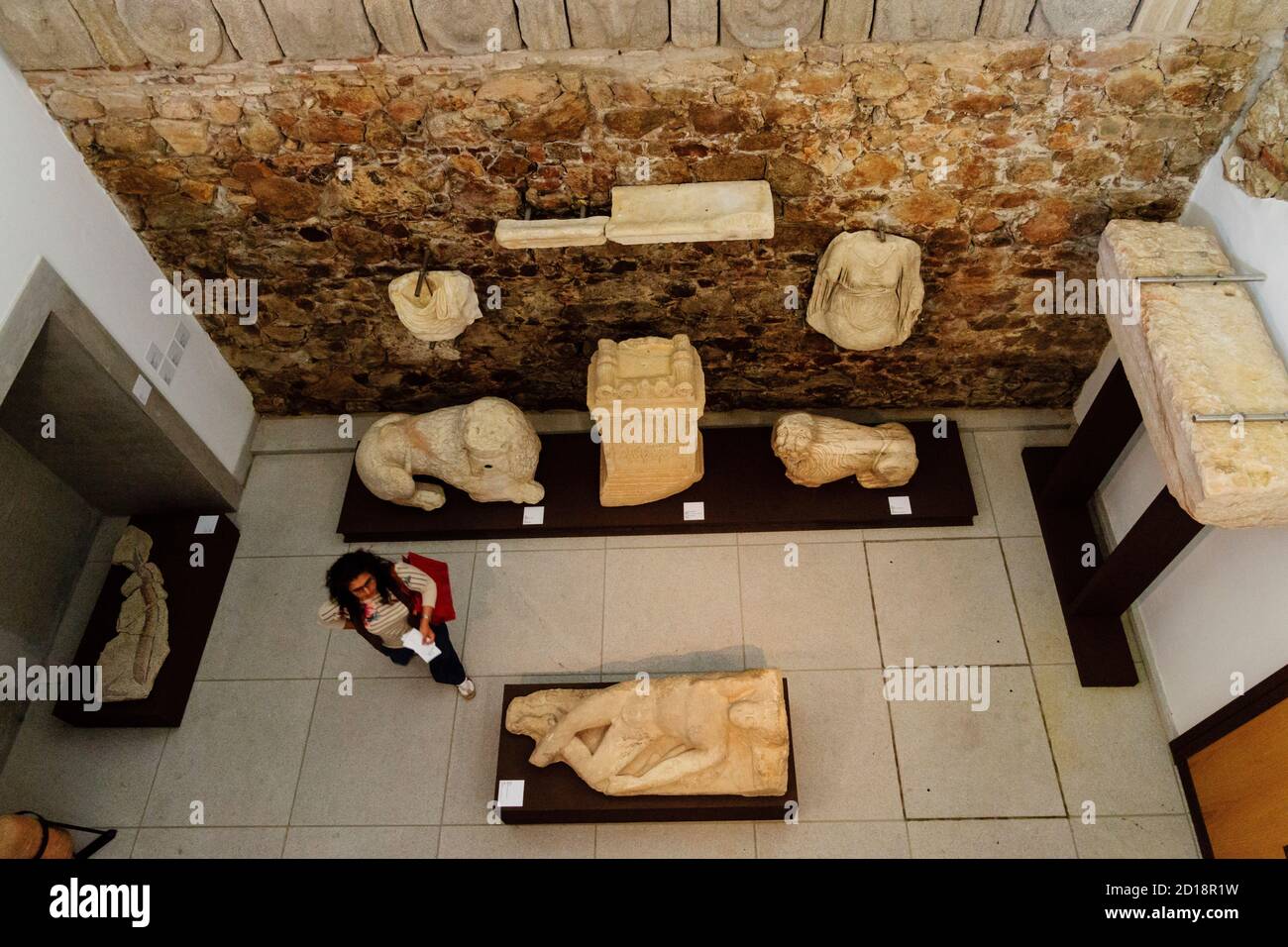sala de epoca romana,museo de Evora,Evora,Alentejo,Portugal, europa Stock Photo