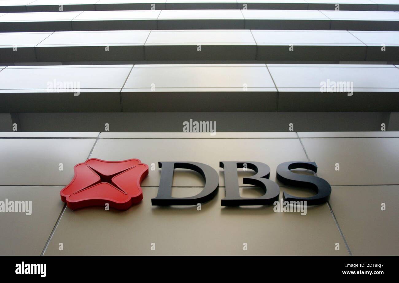 The Dbs Logo Is Seen On The Dbs Building In The Financial District In Singapore September 6 2005 Singapore Based Dbs Group Holdings Ltd Southeast Asia S Largest Bank Is In Discussions To Buy