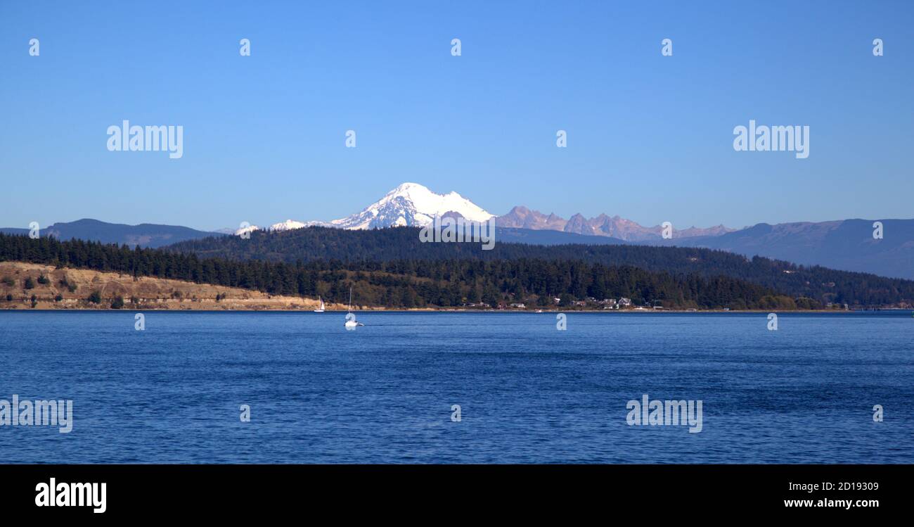 Panoramic view san juan islands hi-res stock photography and images - Alamy
