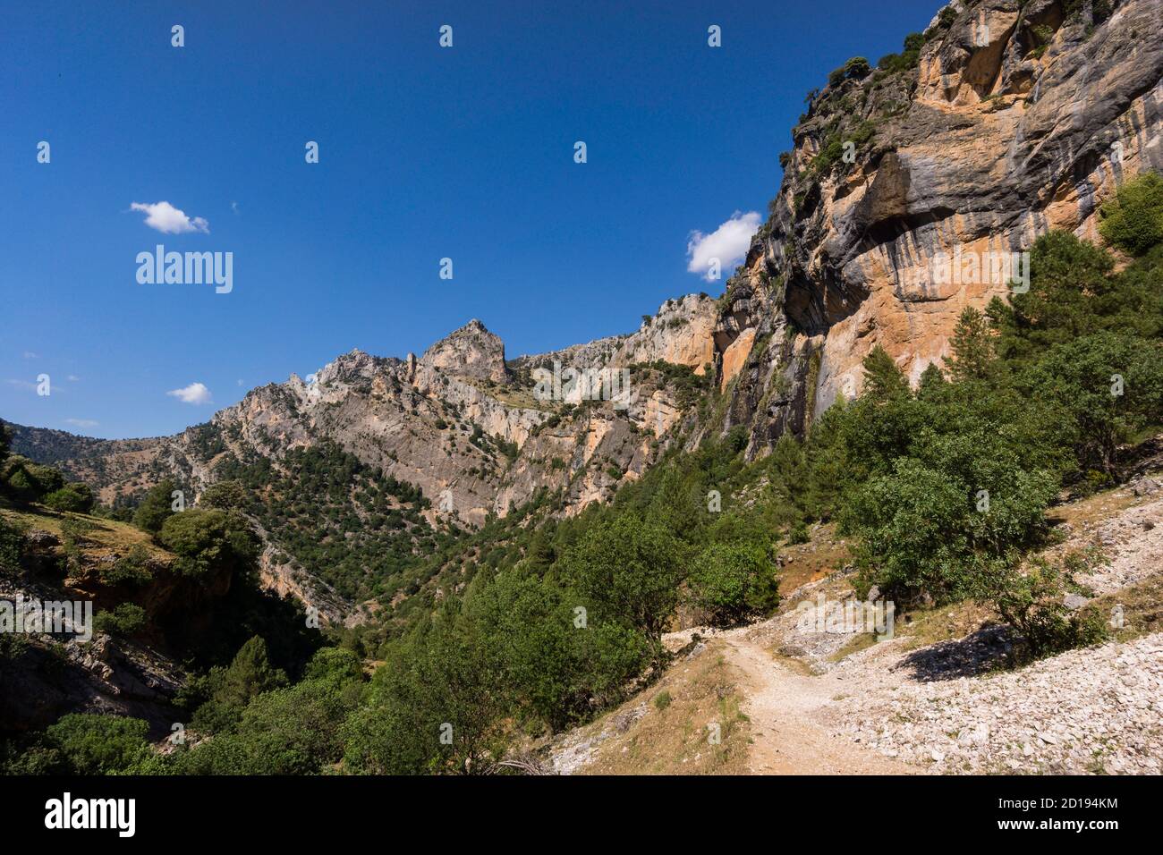 ruta del rio Borosa, parque natural sierras de Cazorla, Segura y Las Villas, Jaen, Andalucia, Spain Stock Photo