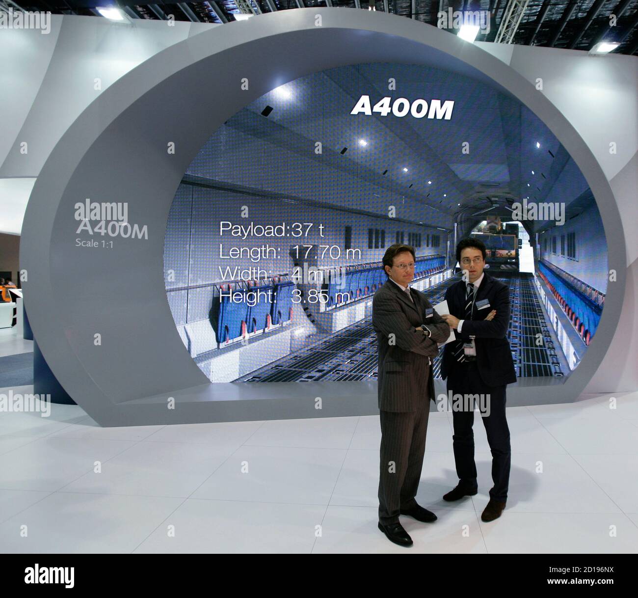 Interior Of The Airbus A400m Stock Photo Alamy