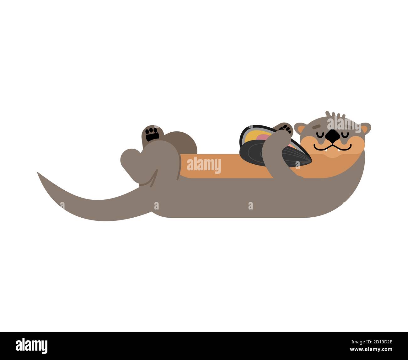 Otter tail Stock Vector Images - Alamy