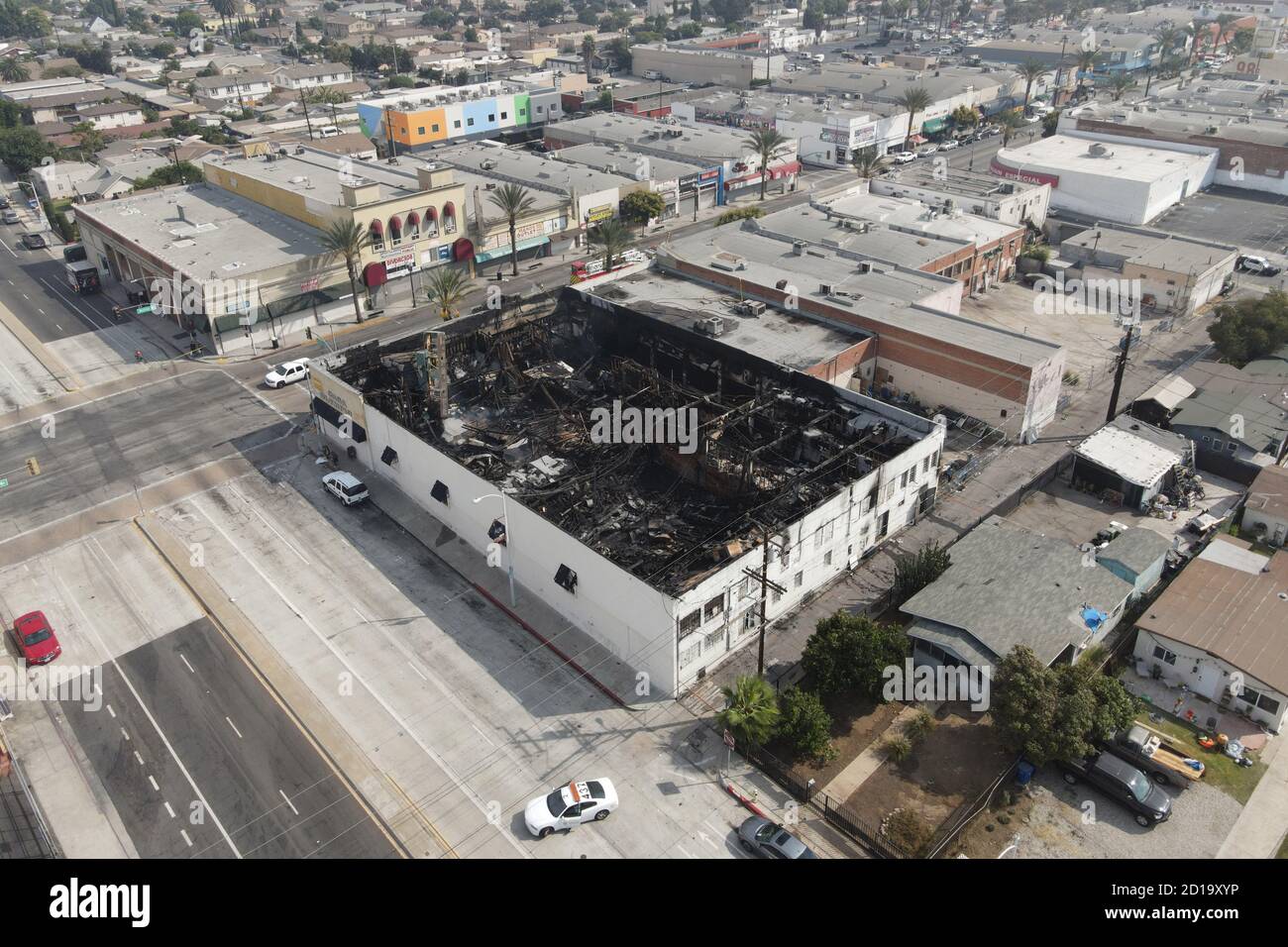 Los Angeles, United States. 05th Oct, 2020. A general view of the site ...