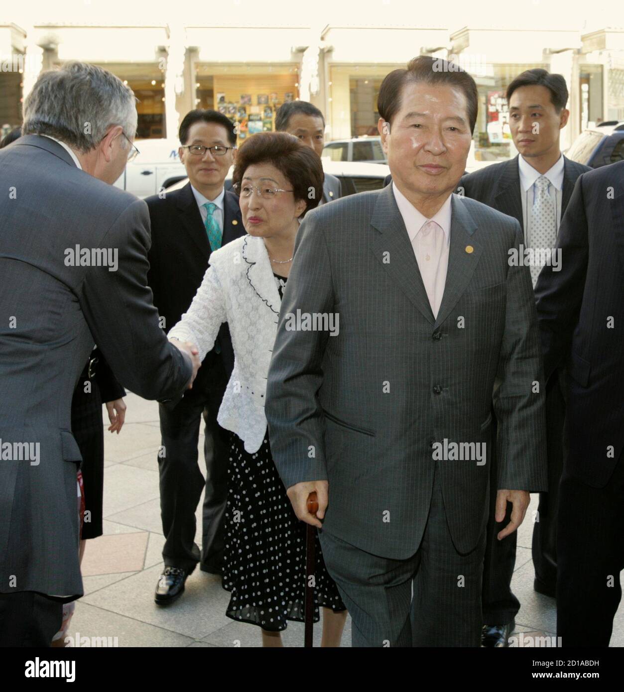 Kim Dae Jung And His Wife Kim Dae Jung High Resolution Stock Photography And Images Alamy