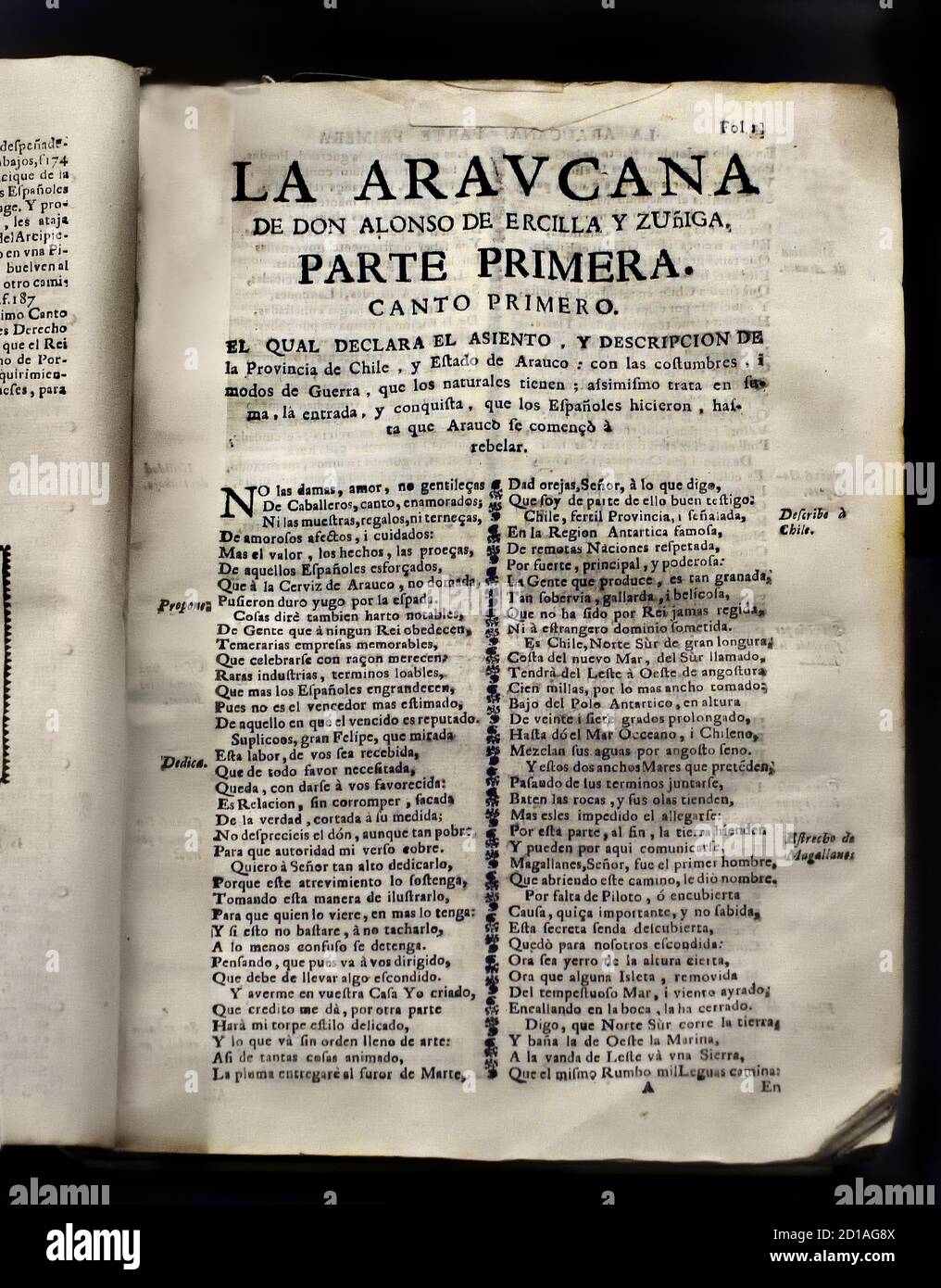 General History of Peru 1722 deals with the discovery of it and how the Spaniards won it, the civil wars that fought between Pizzaro and Almagro by  Garcilaso de la Vega The Inca, 1539-1616    Spain, Spanish, Peru, Peruvian, Stock Photo