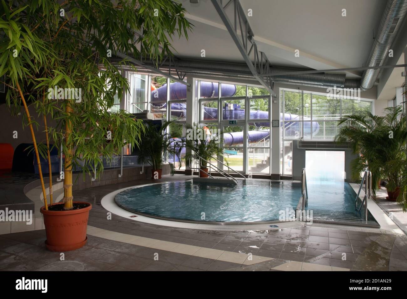 Spa And Aquapark In Turcianske Teplice Zilina Region Slovakia Stock Photo Alamy