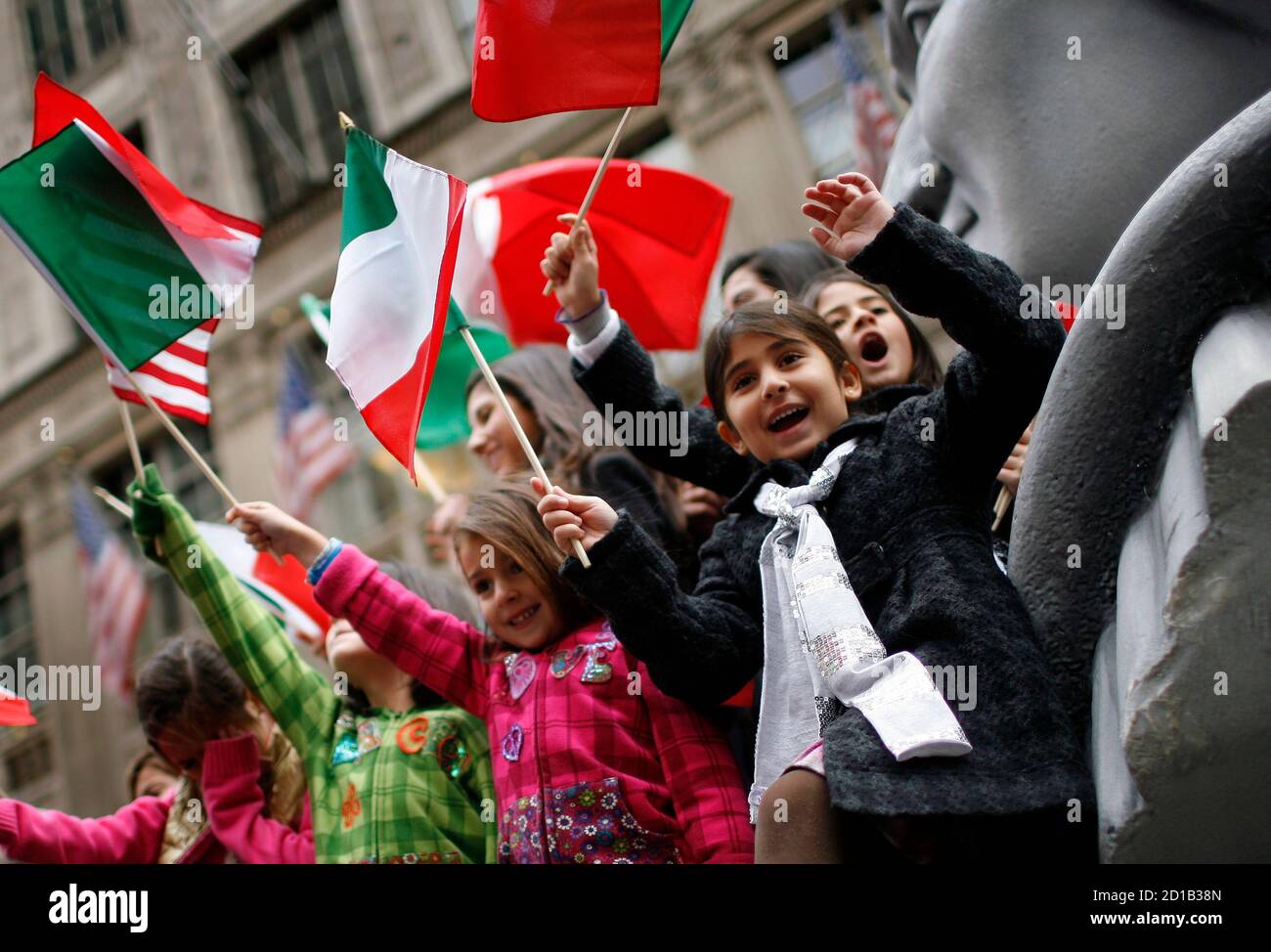 Columbus Day Parade Float New York High Resolution Stock Photography And Images Alamy
