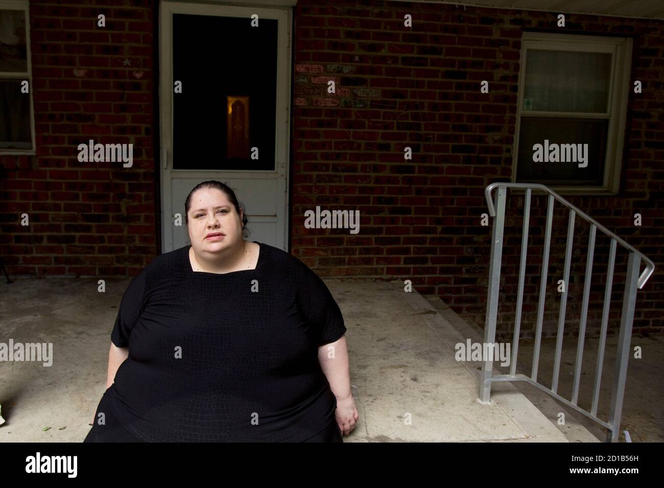 Donna Simpson Poses For A Portrait At Her Home In Old Bridge New Jersey June 8 2010 Simpson 42 Who Weighs More Than 600 Pounds 272 Kg And Aims To Reach 1 000