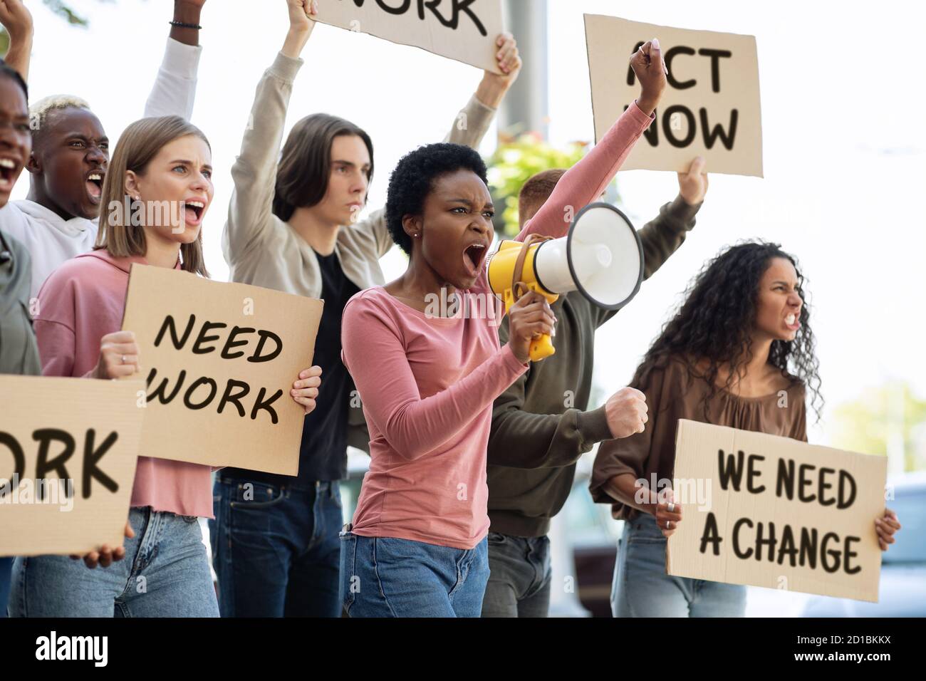 Fighting rights young activist hi res stock photography and images Alamy