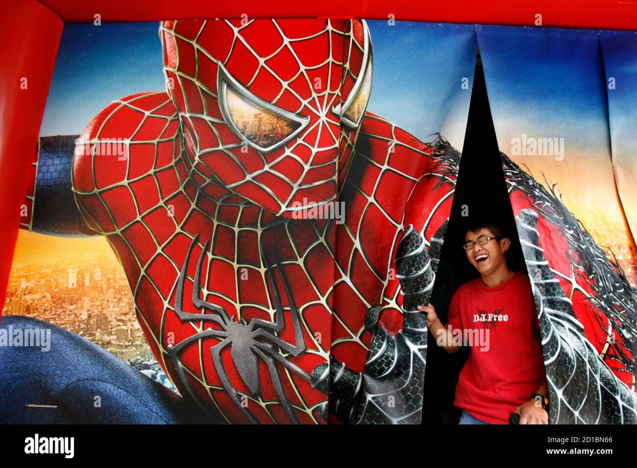 Spiderman Film Poster High Resolution Stock Photography And Images Alamy