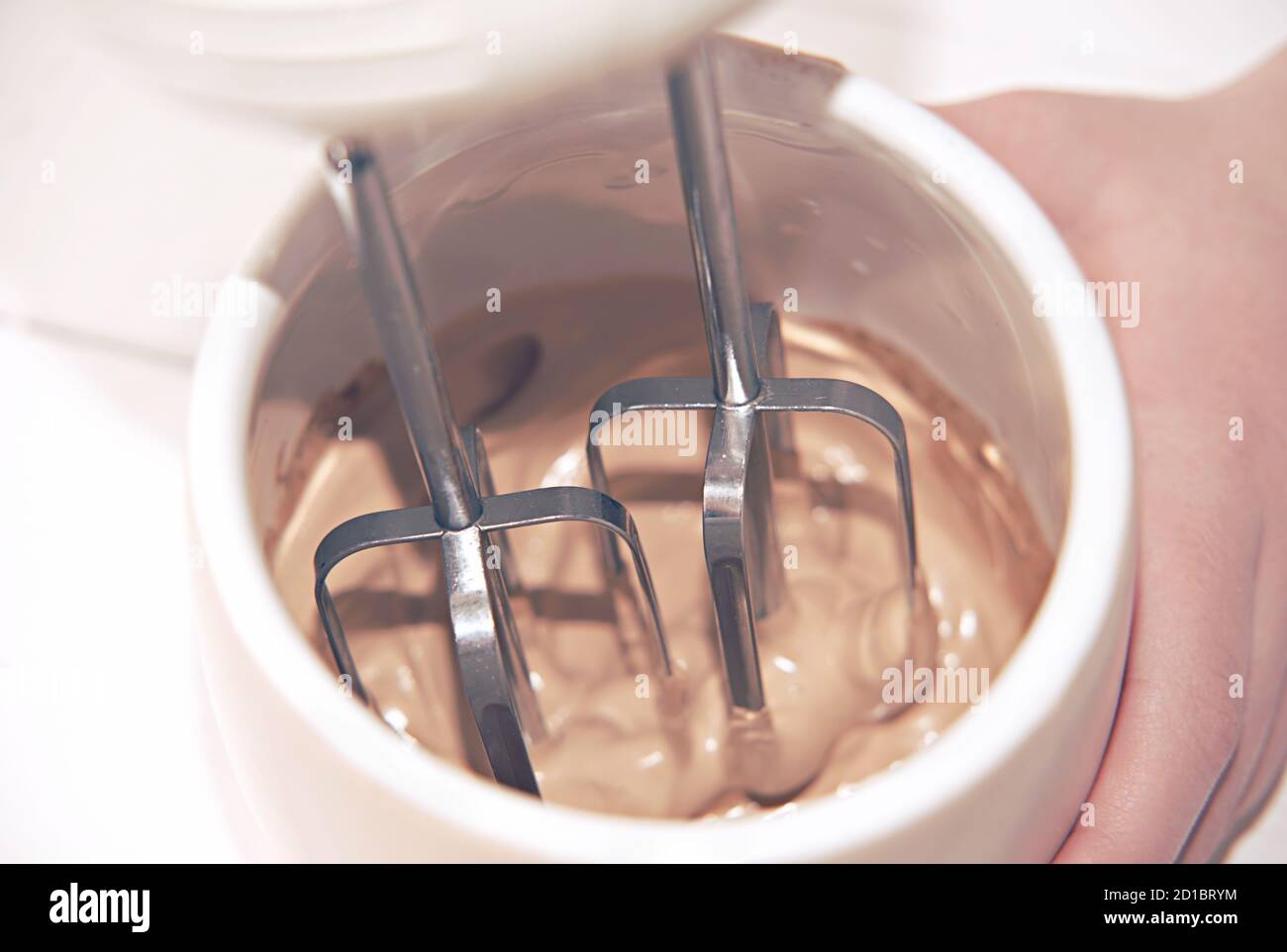 making dalgona coffee. Step 6, step by step visual instruction how to