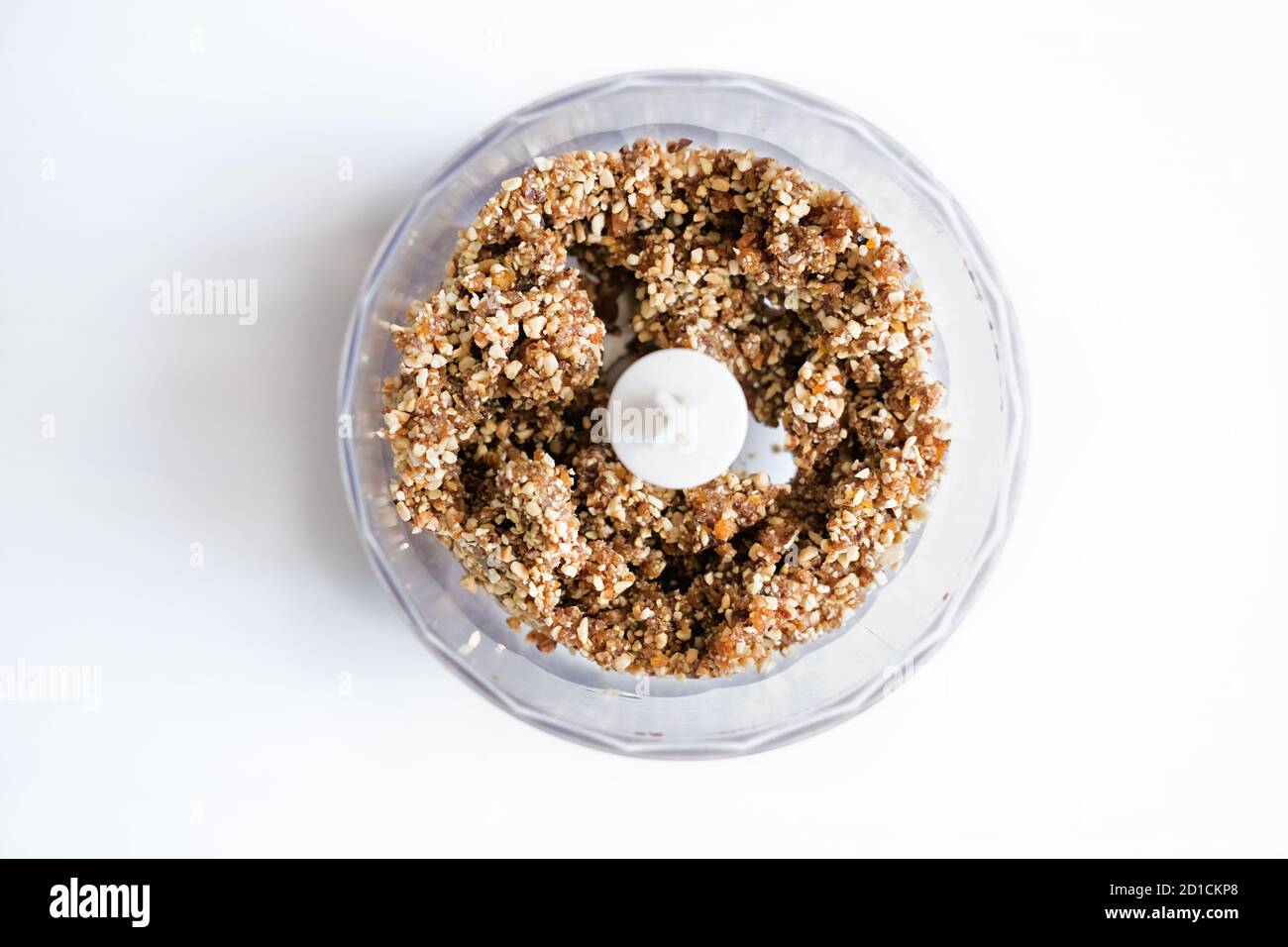 step by step visual instruction how to make energy balls. step 1