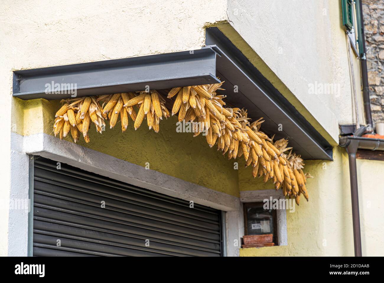 Impressions in the Ticino Muggio Valley, Breggia, Switzerland Stock Photo