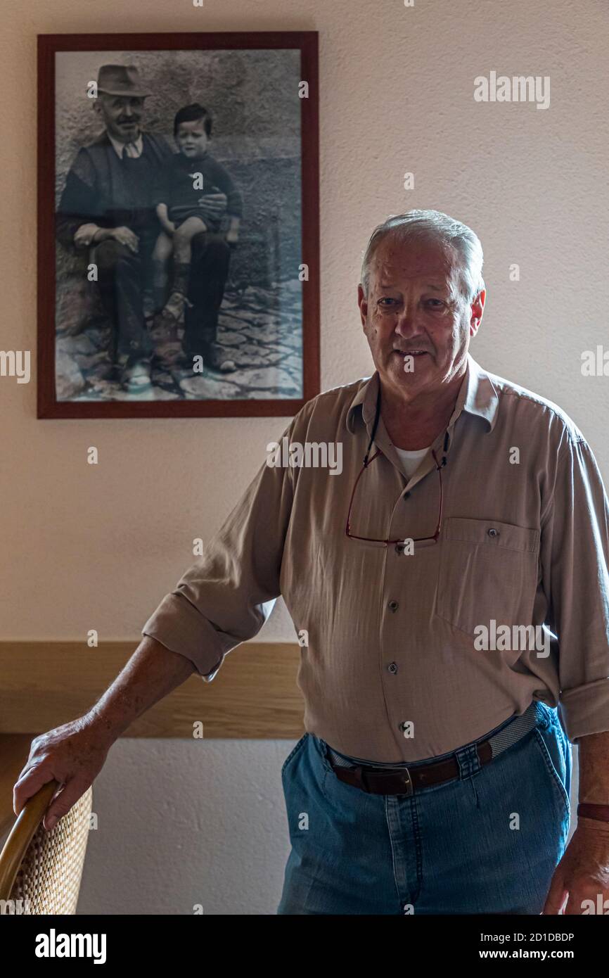 Impressions in the Ticino Muggio Valley, Breggia, Switzerland Stock Photo