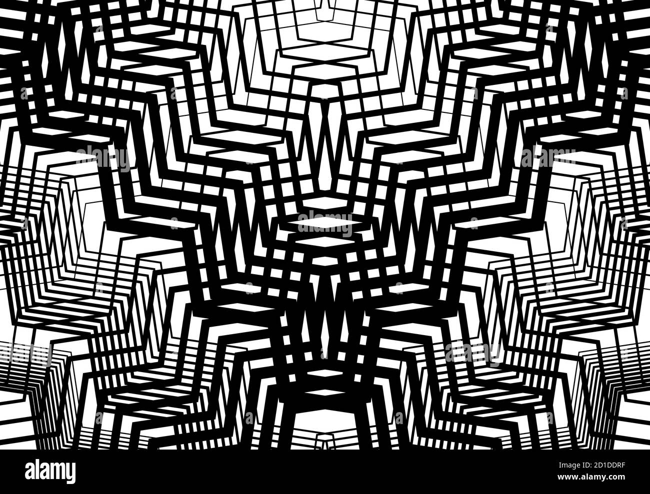 Geometric structure angular, angled lines, stripes grid, mesh and ...