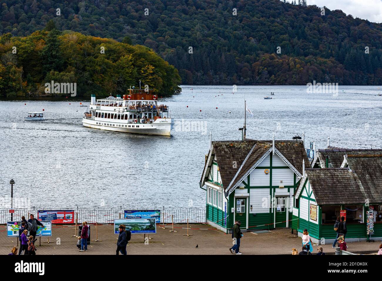 Bowness on Windermere Cumbria, United Kingdom. 5th Oct, 2020. The