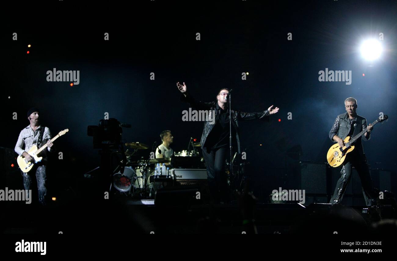 U2s bono l and the edge r hires stock photography and images Alamy