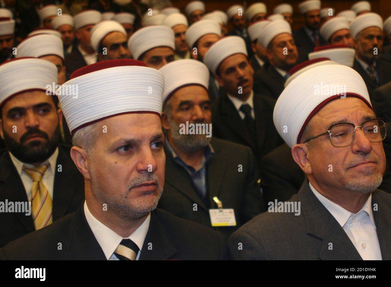 Muslim Sharia judges attend the first Arab conference on Islamic law held in Amman September 3, 2007. The scholars clerics from across the region debated the of Muslim