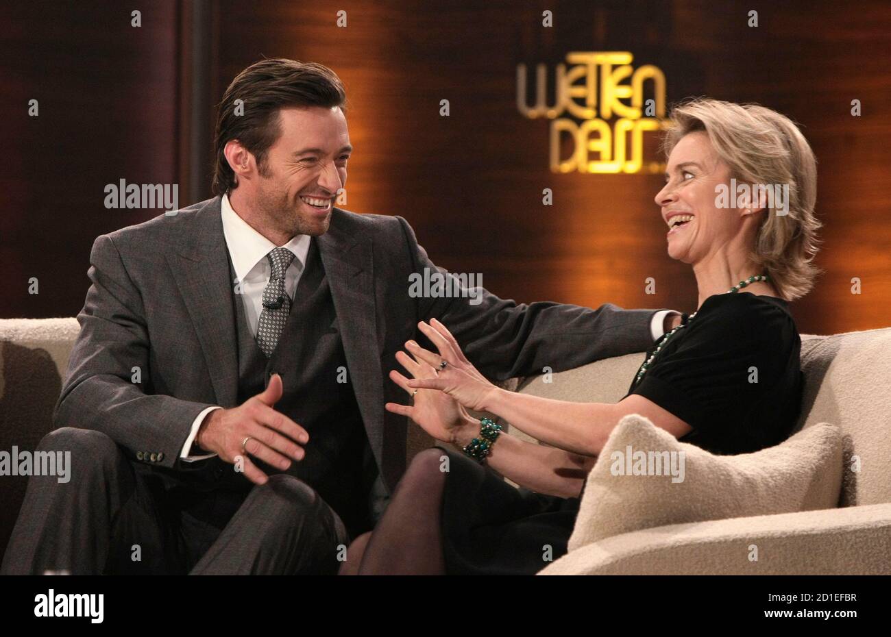 Ursula Von Der Leyen Hugh Jackman