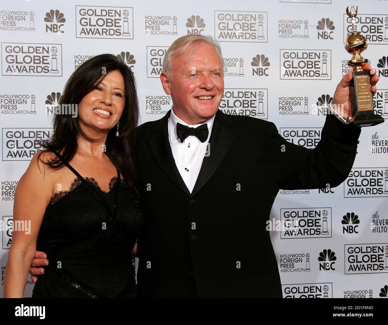 Actor anthony hopkins wife stella hi-res stock photography and images ...