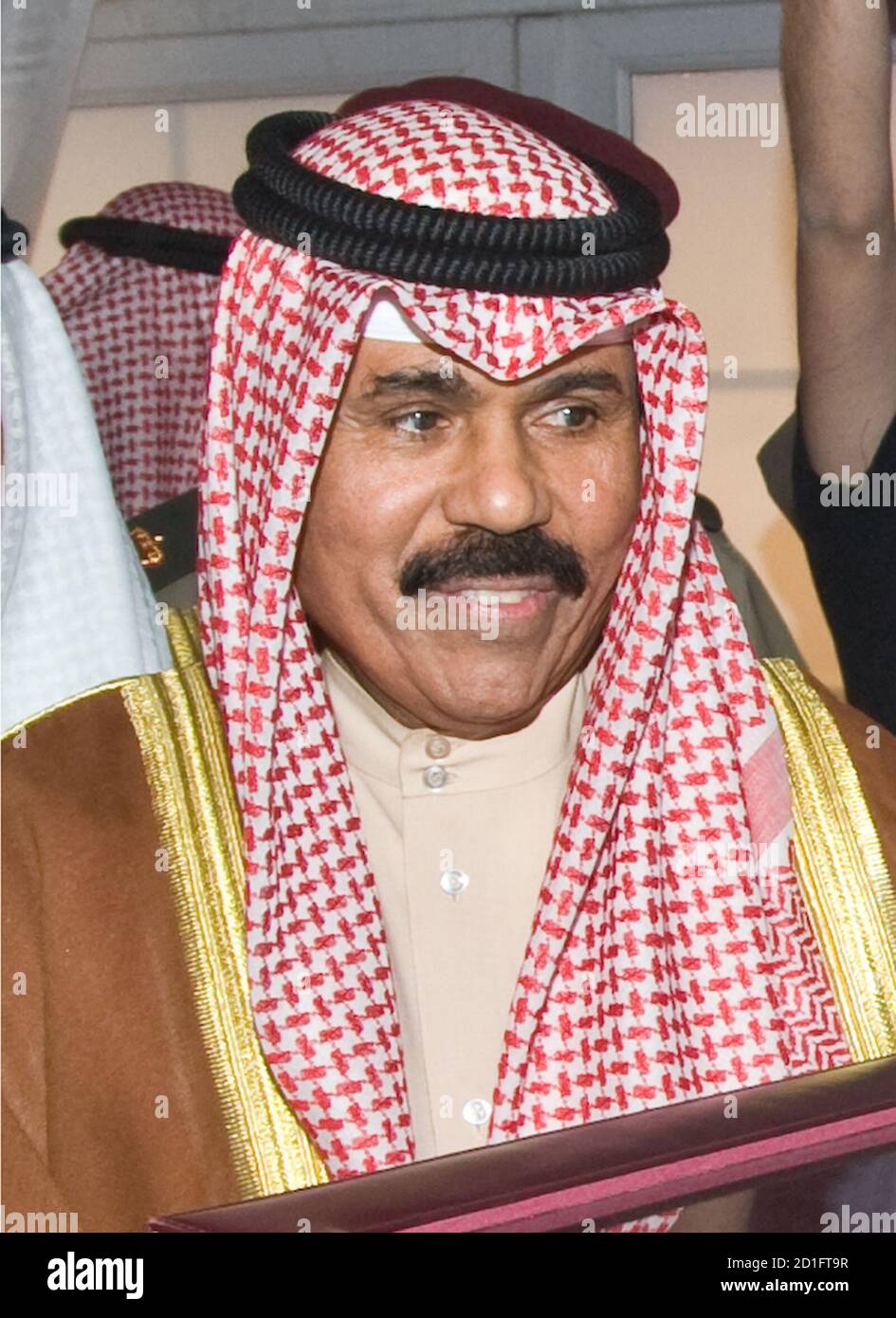 kuwaits-crown-prince-sheikh-nawaf-al-ahmed-al-sabah-is-pictured-during-the-official-launch-of-wataniya-airways-at-the-kuwaiti-airport-in-march-10-2009-file-photo-the-ruler-of-kuwait-will-dissolve-parliament-and-may-appoint-the-crown-prince-as-prime-minister-after-an-election-in-may-to-end-a-long-political-crisis-hindering-economic-reforms-lawmakers-said-on-march-18-reutersstephanie-mcgeheefiles-kuwait-politics-headshot-royals-2D1FT9R.jpg