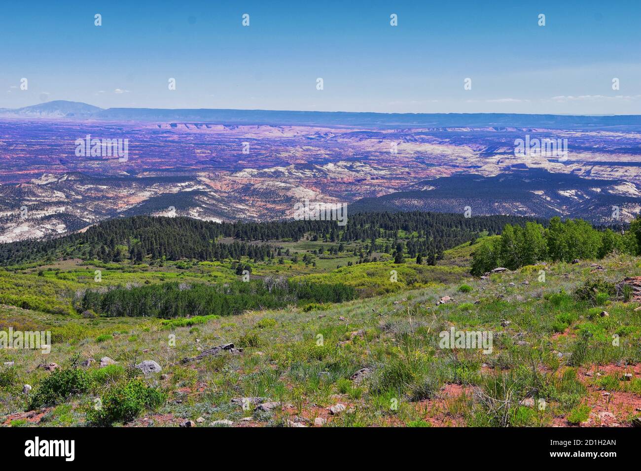 Boulder Mountain Homestead Overlook views from Scenic Byway Highway 12