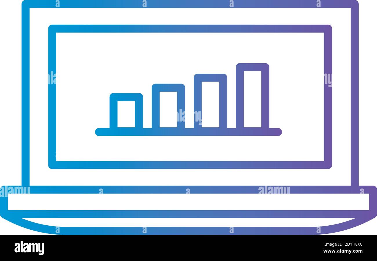 Cloud computing with gear gradient style icon vector design Stock Vector