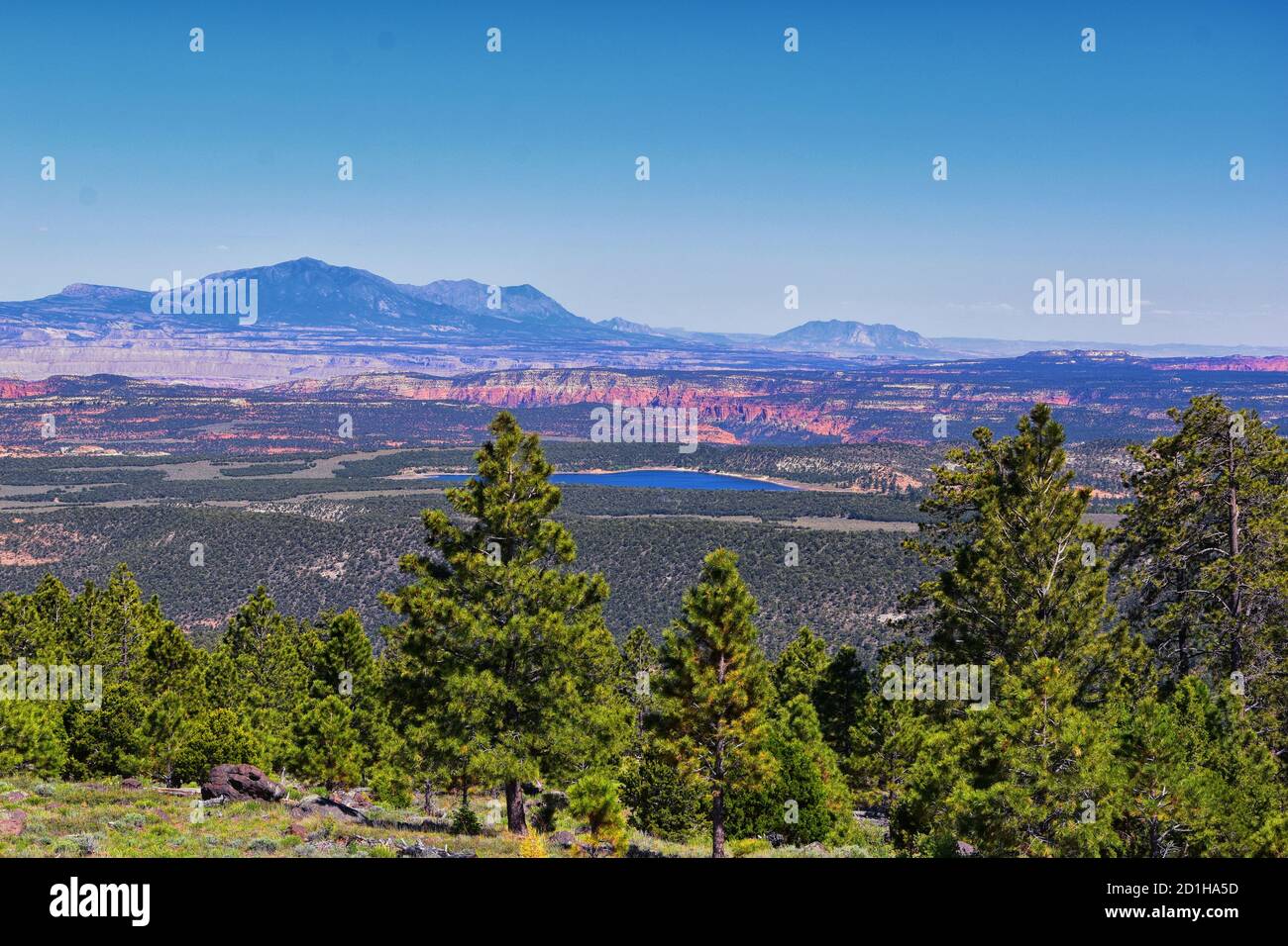 Boulder Mountain Homestead Overlook views from Scenic Byway Highway 12