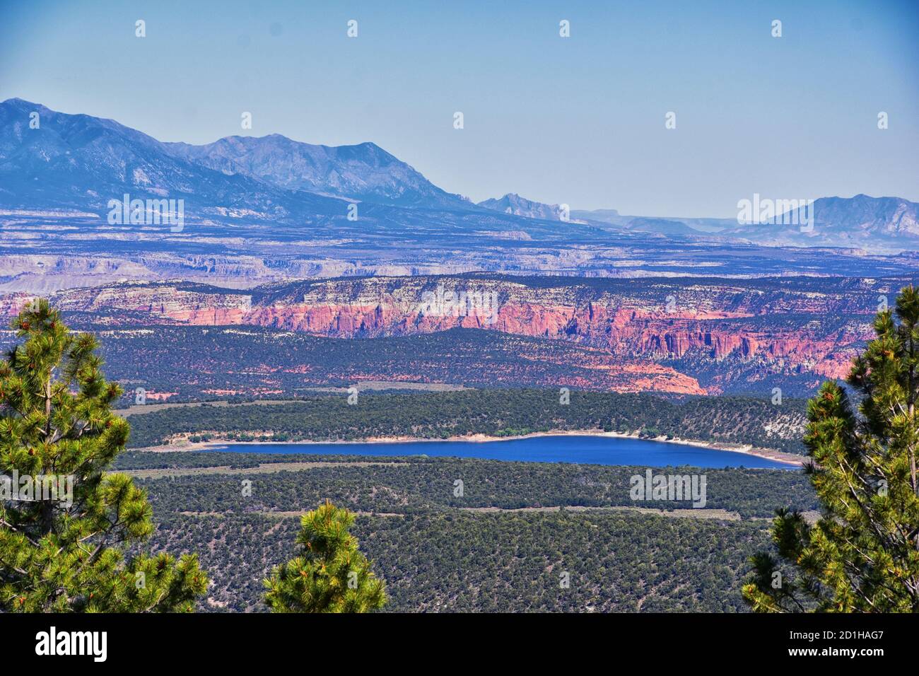 Boulder Mountain Homestead Overlook views from Scenic Byway Highway 12