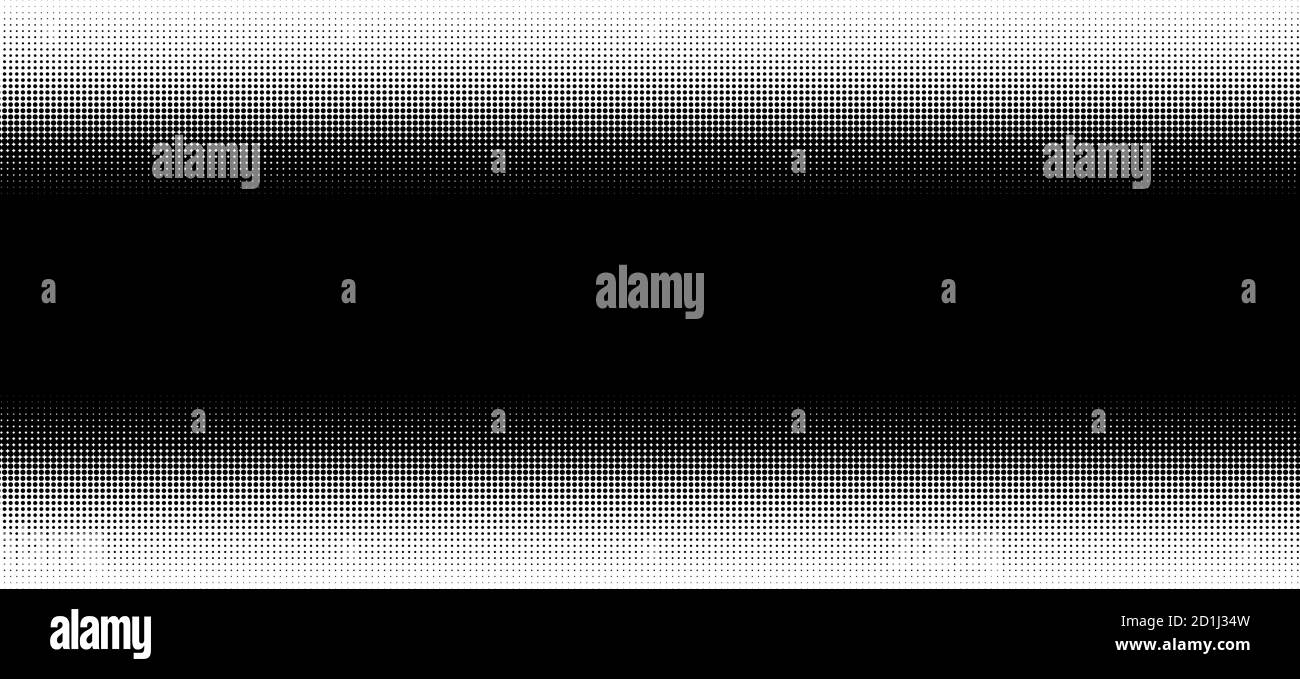 Wide format and rectangular,rectangle horizontal,linear halftone vector ...