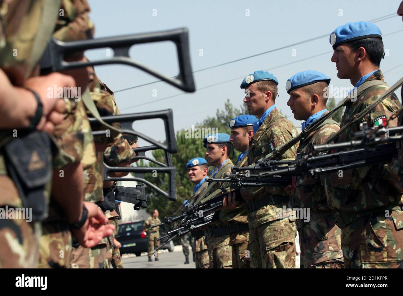 Italian Peacekeepers In The United Nations Interim Force In Lebanon ...