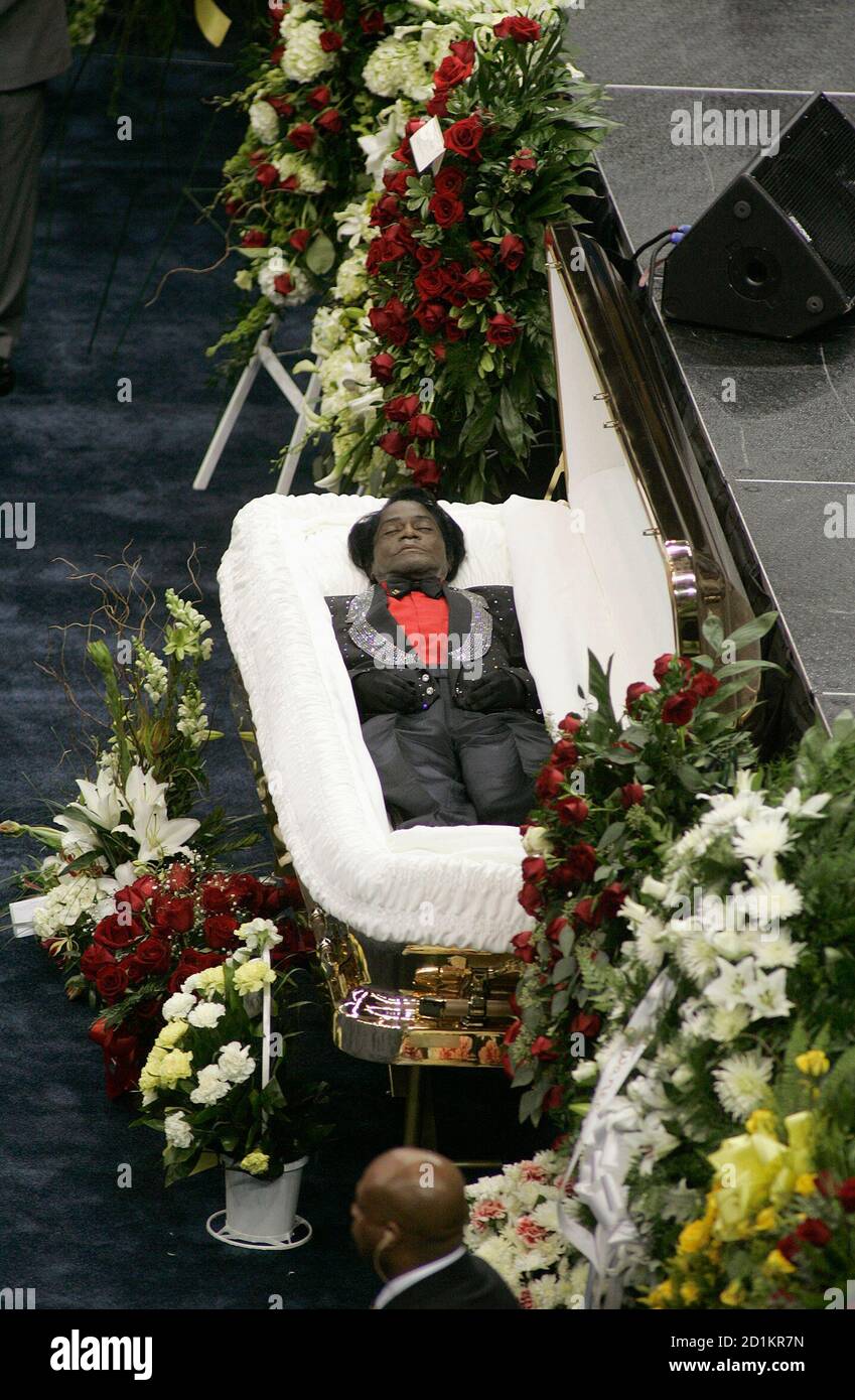 James Brown Open Casket