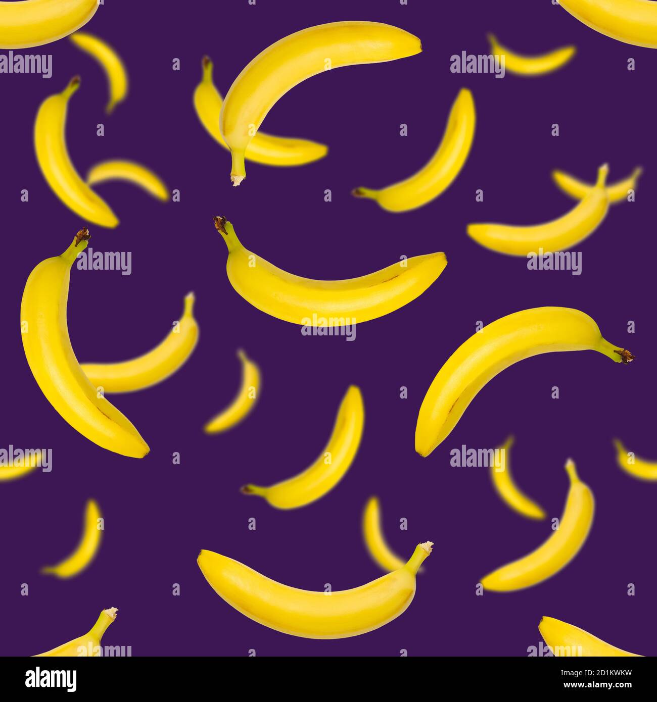 Bananas seamless pattern. pop art bananas pattern. Tropical abstract