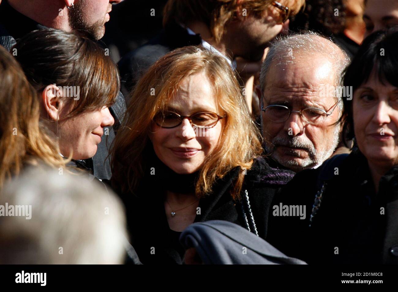 Elisabeth Depardieu Leaves The Church After The Funeral Ceremony For Her Son French Actor Guillaume Depardieu In Bougival Near Paris October 17 08 French Film Star Gerard Depardieu S Son Guillaume A 37