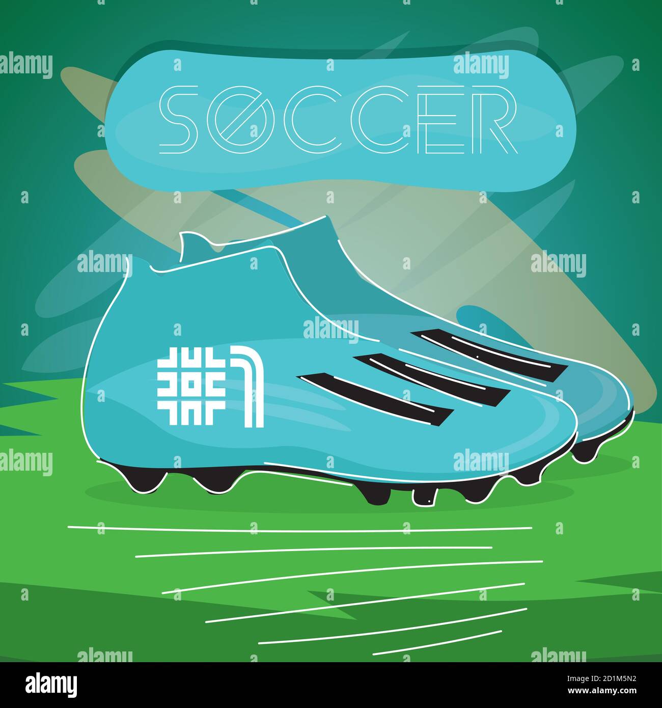 Premium Vector  Vector line drawing sketch soccer or football shoe vector  illustrations