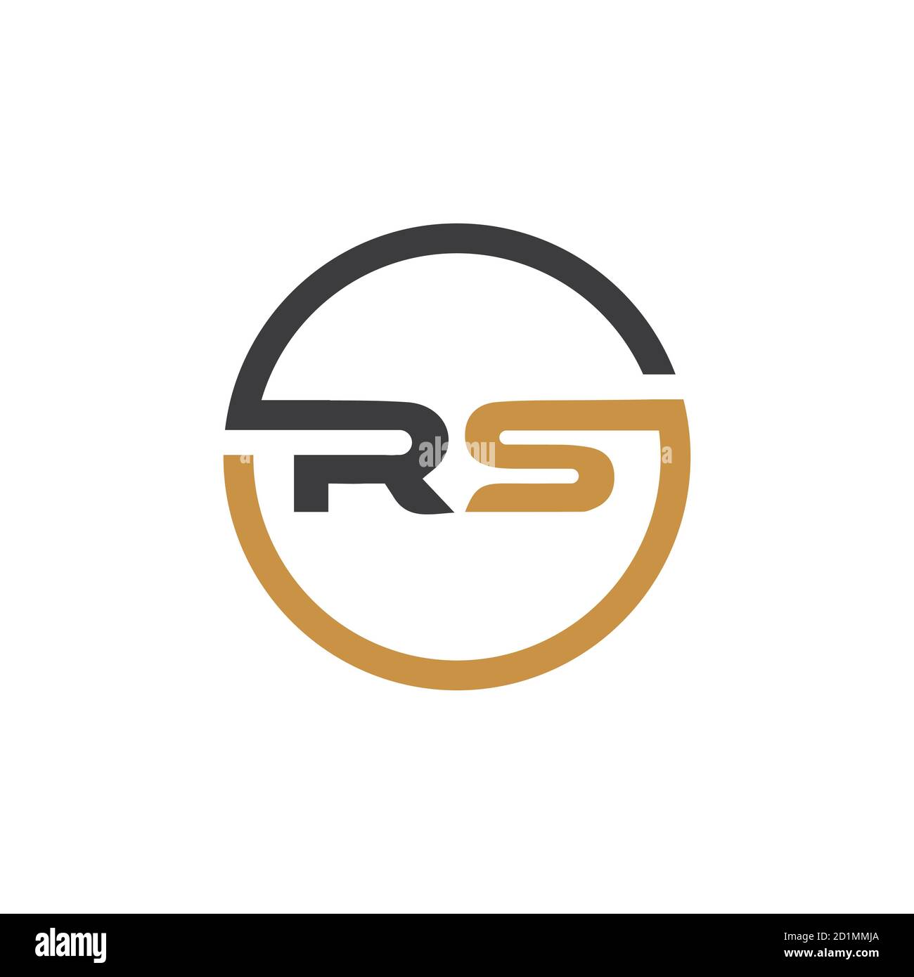 Initial letter rs logo or sr logo vector design template Stock Vector ...